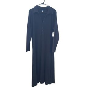 Old Navy Black Long Sleeve Dress